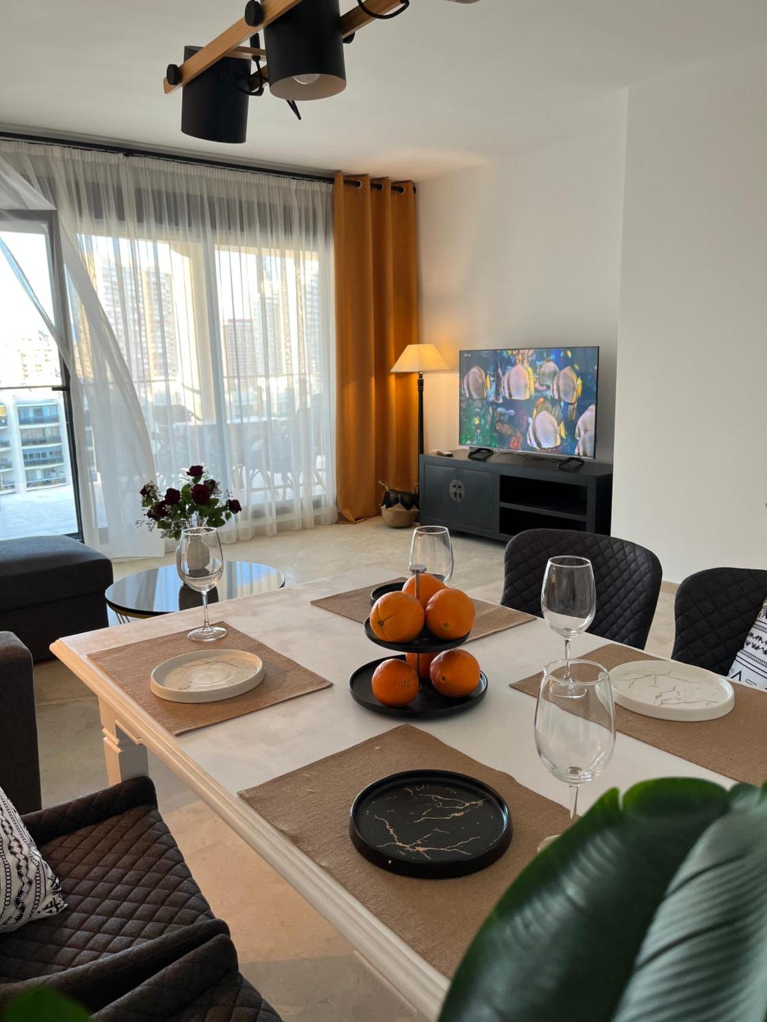 Oasis Cala Alta New Apartment 120Qm Free Parking, Pool, 2 Bath, 3Bdr, Wi-Fi, Air-Condit Benidorm Luaran gambar